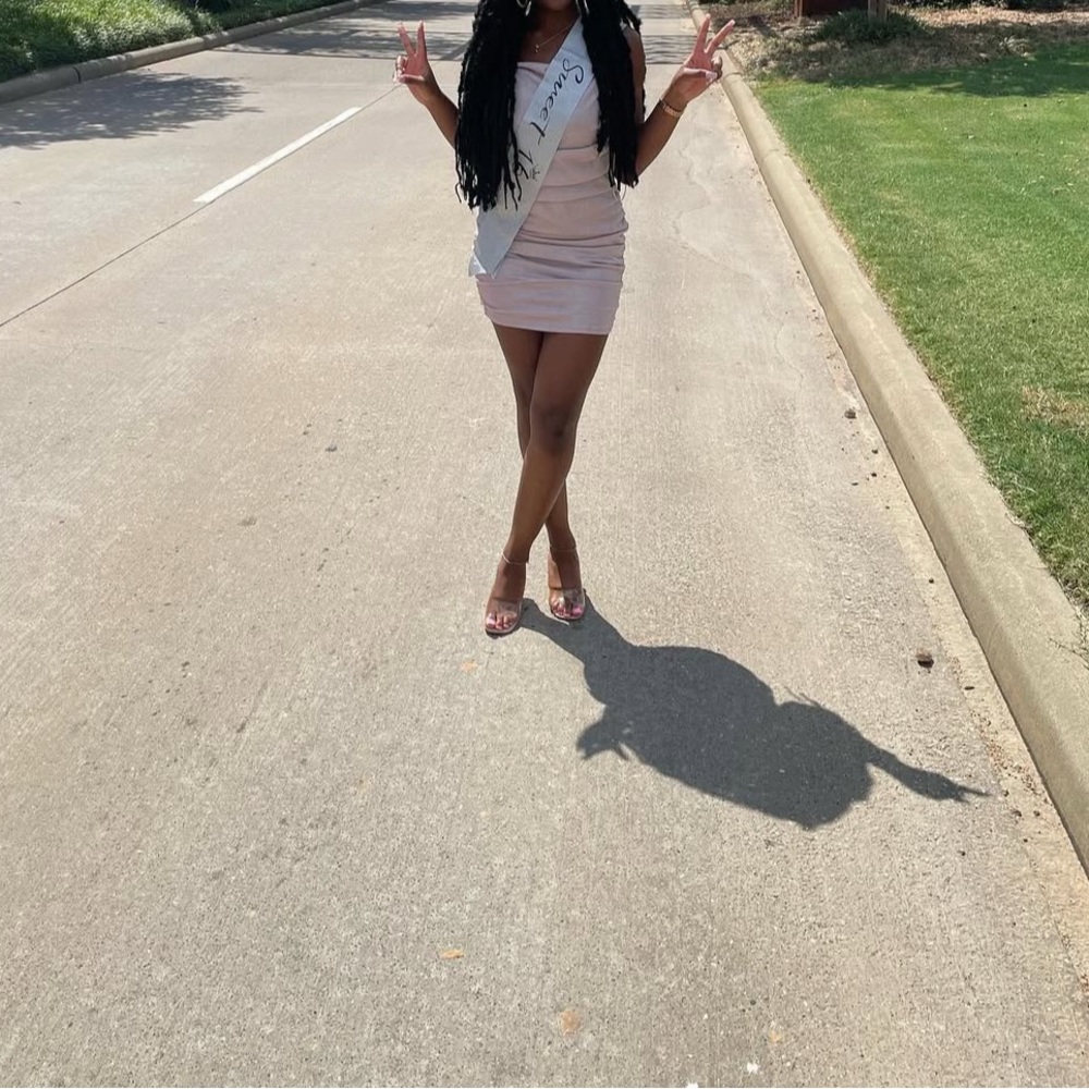 Pink Mini Dress - Picture 2 of 4